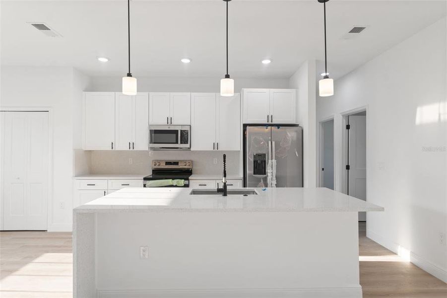 Furnished interior view inside a new home in , Ocala (Image 8). Furnished interior view inside a new home in , Ocala (Image 8).