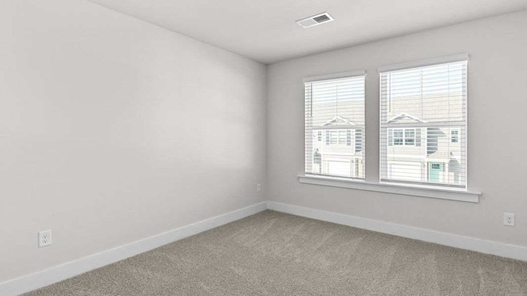 Spacious, unfurnished interior of a new home in Townes at Seabrooke, Leland (Image 29).