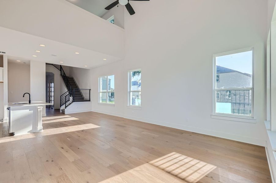 Spacious, unfurnished interior of a new home in Chester Ranch Place, Round Rock (Image 13).