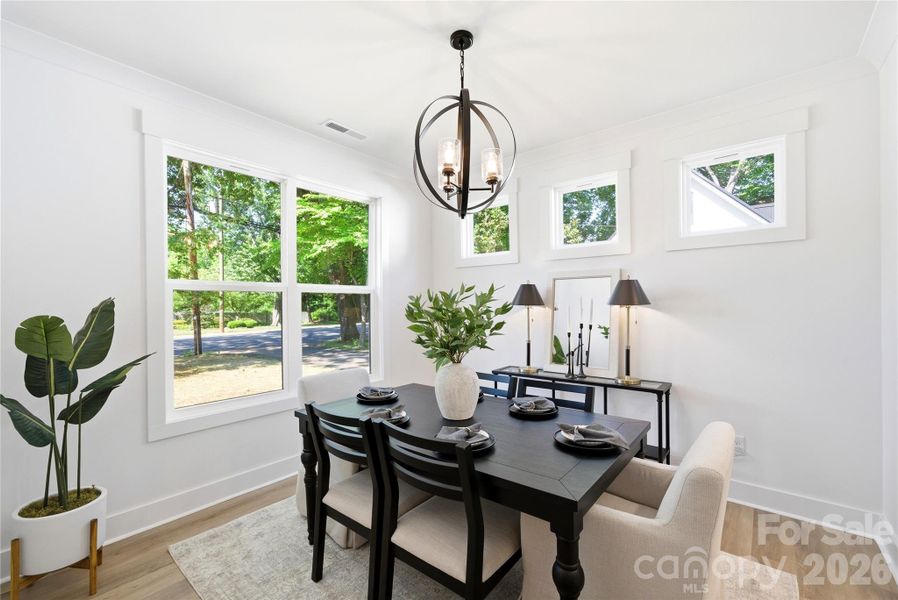 Furnished interior view inside a new home in , McAdenville (Image 10).