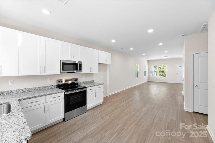 Furnished interior view inside a new home in , Spencer (Image 4).