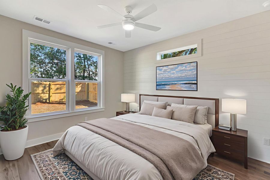 Furnished interior view inside a new home in , Charleston (Image 7).