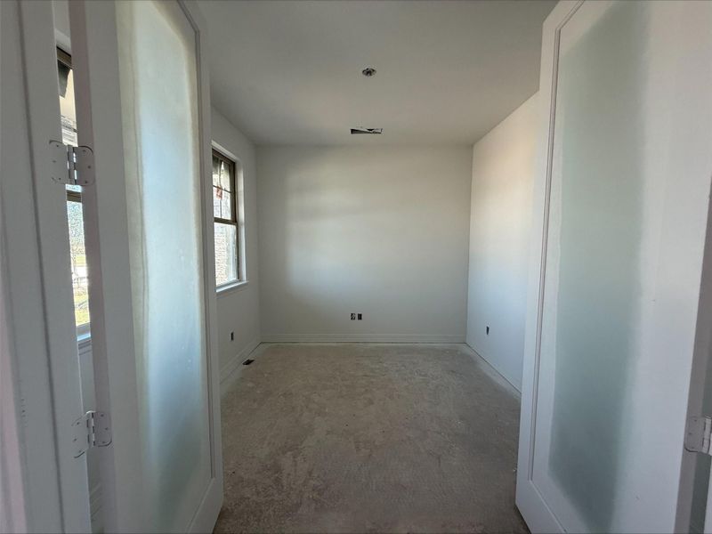 Actual progress of your home.