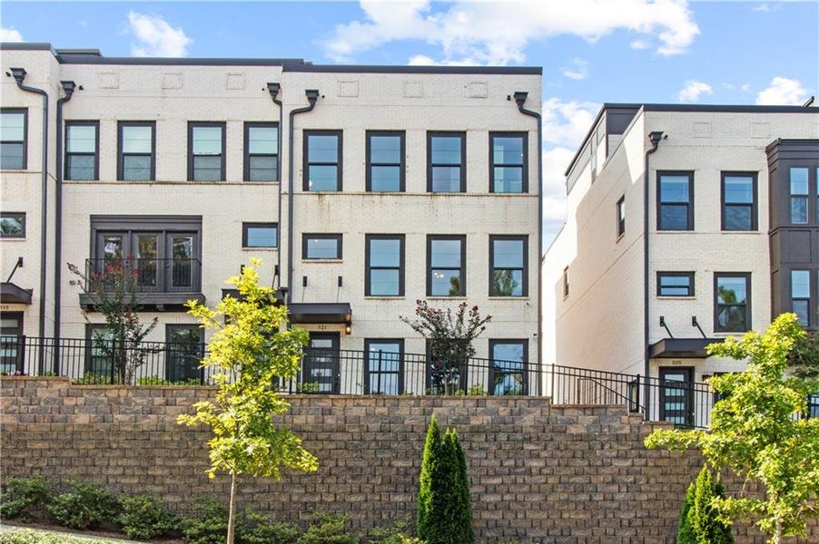 Front exterior of a new home in Easton, Atlanta, GA, highlighting curb appeal (Image 1). Front exterior of a new home in Easton, Atlanta, GA, highlighting curb appeal (Image 1).