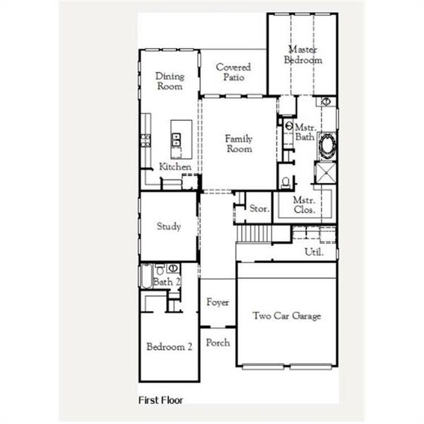 Marlin First Floor Plan