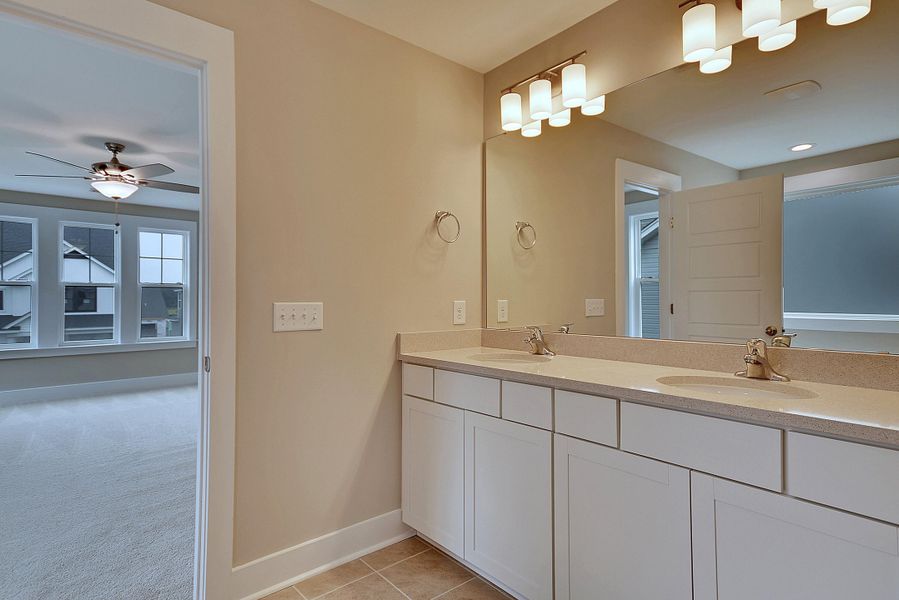 Furnished interior view inside a new home in Indigo Place, North Charleston (Image 6).