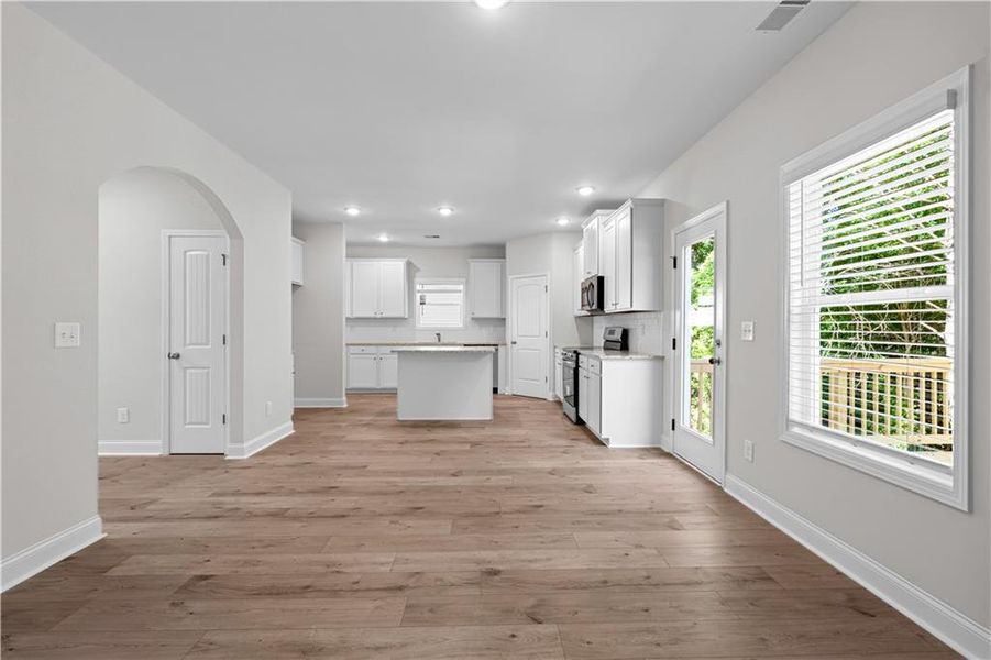 Spacious, unfurnished interior of a new home in , Newnan (Image 39).