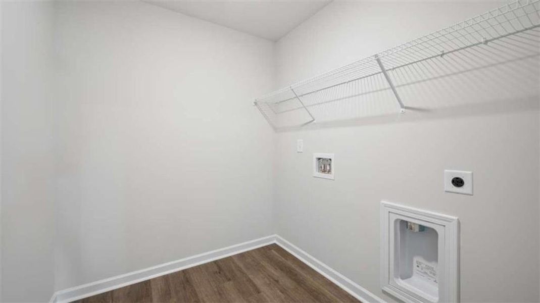 Spacious, unfurnished interior of a new home in The Preserve at Agricultural Village, Perry (Image 26).