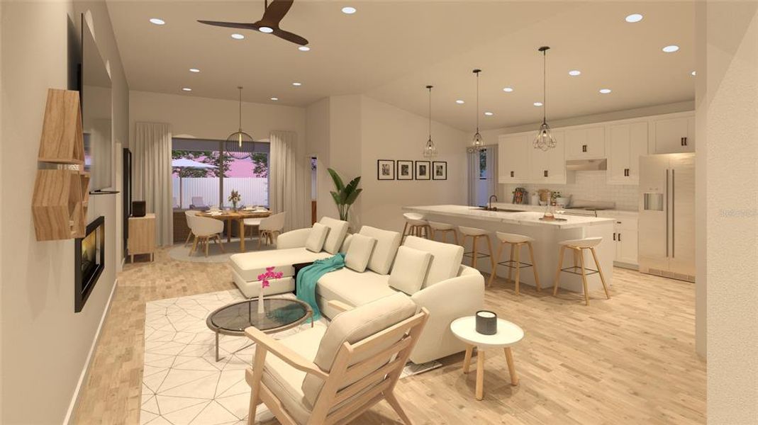 Furnished interior view inside a new home in , Palm Bay (Image 7).