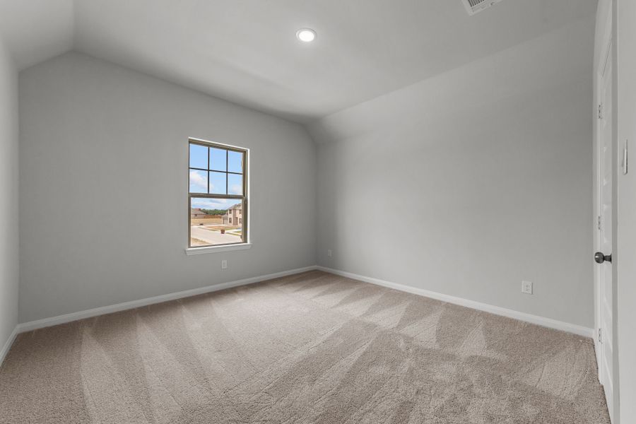 Representative unfurnished interior of a home built from the Wheeler by Cambridge Homes in Kings Way, Denton (Image 25). Representative unfurnished interior of a home built from the Wheeler by Cambridge Homes in Kings Way, Denton (Image 25).