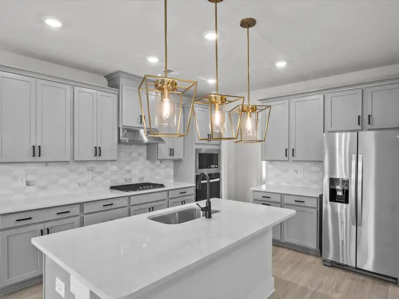 Furnished interior view inside a new home in Ashby Woods, Boiling Springs (Image 4).