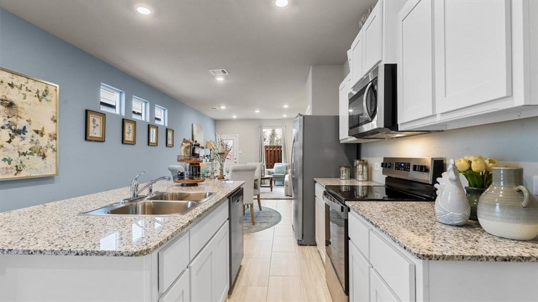 Furnished interior view inside a new home in Orchard Village, Fort Worth (Image 8).