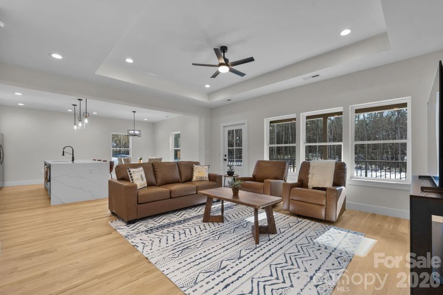 Furnished interior view inside a new home in , Lincolnton (Image 12).