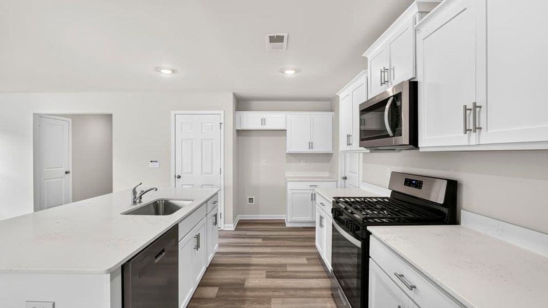 Furnished interior view inside a new home in Tyger Pines, Moore (Image 10).