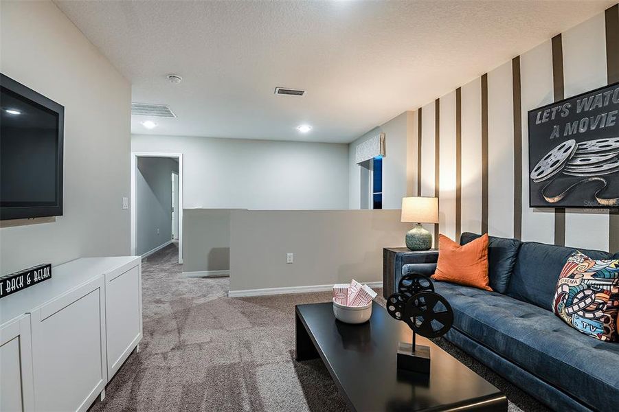 Furnished interior view inside a new home in Scenic Terrace, Haines City (Image 15).