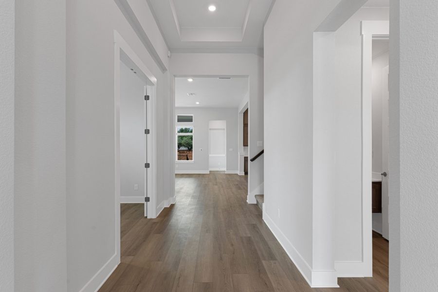 Spacious, unfurnished interior of a new home in Broken Oak, Georgetown (Image 34). Spacious, unfurnished interior of a new home in Broken Oak, Georgetown (Image 34).