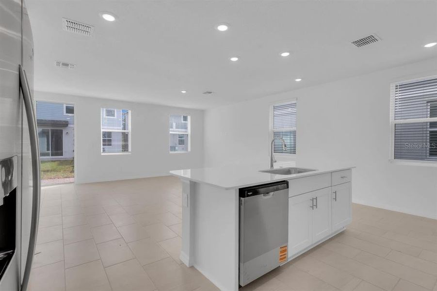 Furnished interior view inside a new home in , St. Cloud (Image 11).