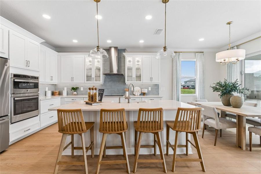 Furnished interior view inside a new home in Cassata Lakes, Nokomis (Image 5).