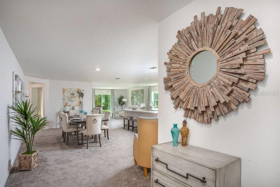 Furnished interior view inside a new home in Citrus Springs, Citrus Springs (Image 20).