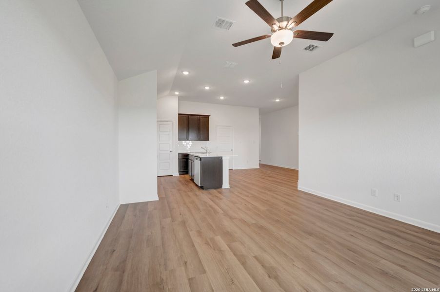 Spacious, unfurnished interior of a new home in Meadows at Clear Springs, New Braunfels (Image 36). Spacious, unfurnished interior of a new home in Meadows at Clear Springs, New Braunfels (Image 36).