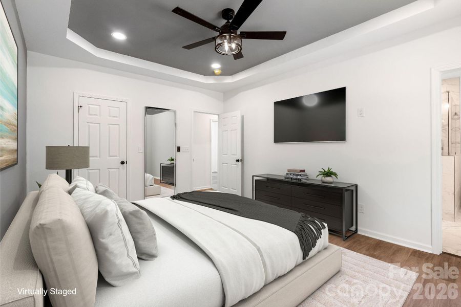 Furnished interior view inside a new home in , Cherryville (Image 15).