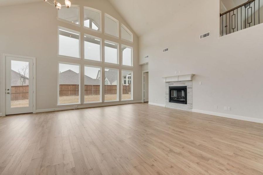 Spacious, unfurnished interior of a new home in Monterra, Fate (Image 27). Spacious, unfurnished interior of a new home in Monterra, Fate (Image 27).