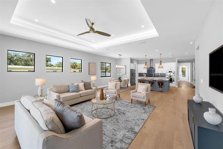 Furnished interior view inside a new home in , Winter Park (Image 17).