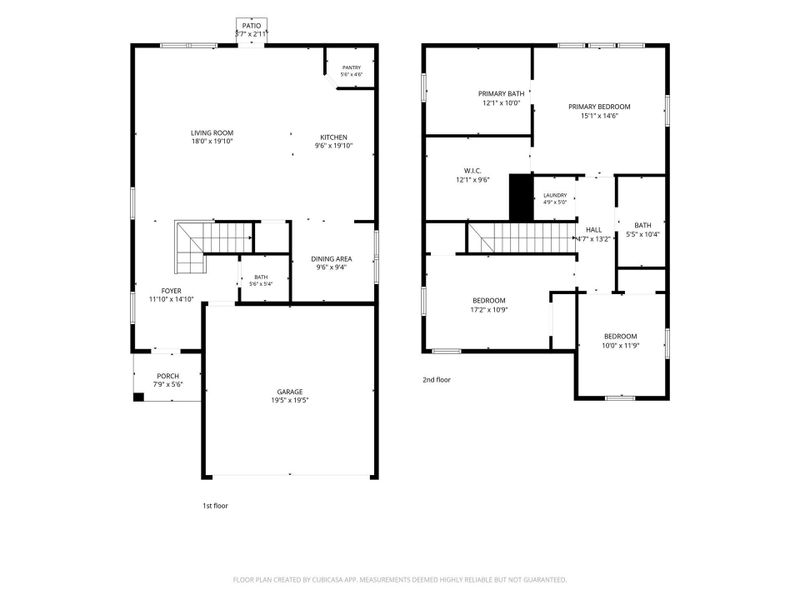 2D floor plan layout of this home in , Houston, TX (Image 7).