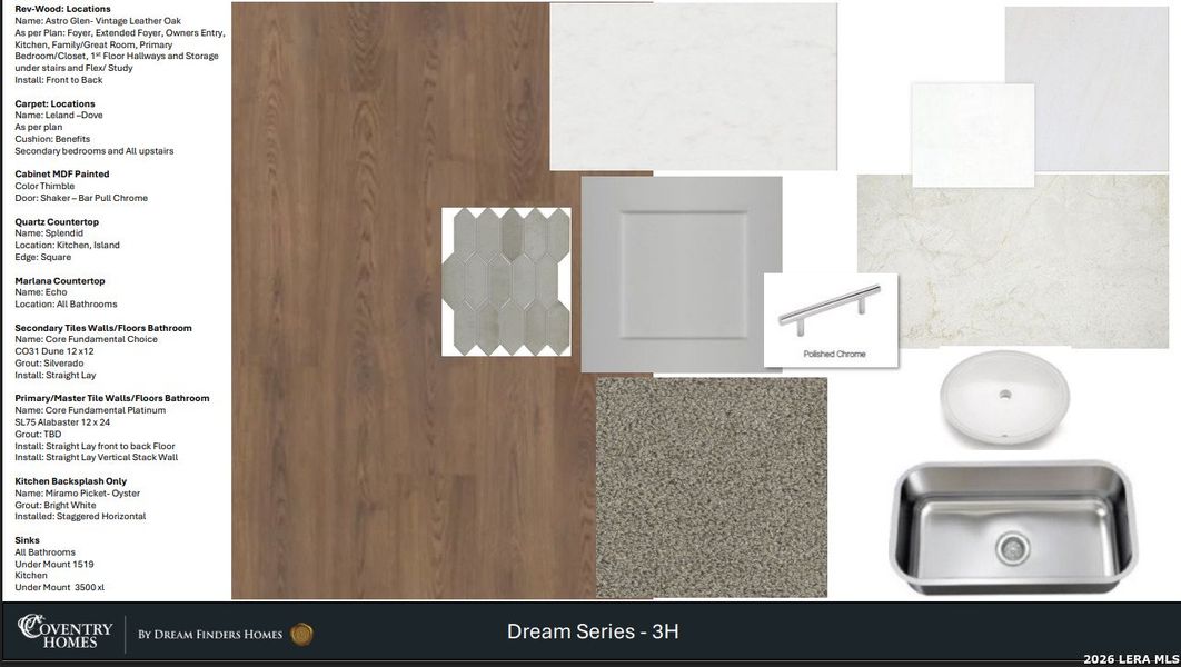 Sample of building materials used in homes in Hickory Ridge, Elmendorf (Image 3).