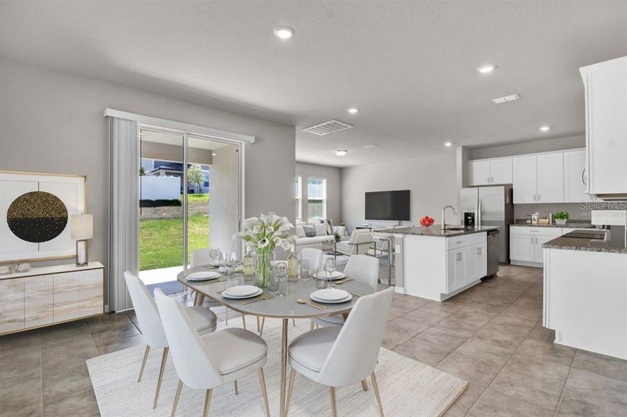 Furnished interior view inside a new home in , Clermont (Image 6).