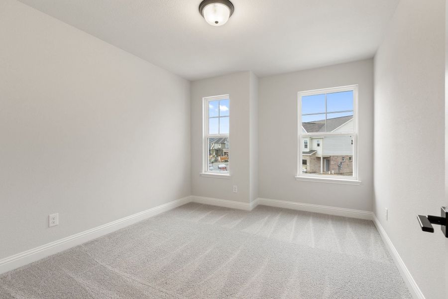 Spacious, unfurnished interior of a new home in Lake Park Villas, Wylie (Image 42).