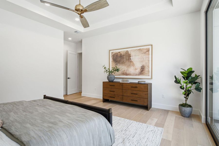 Furnished interior view inside a new home in , Austin (Image 31).