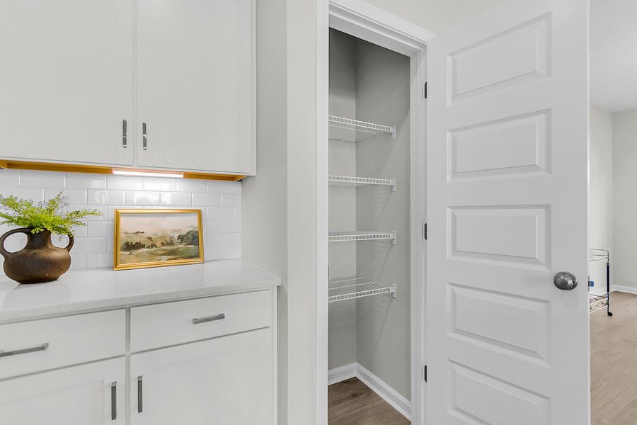Furnished interior view inside a new home in Pineland Preserve, Summerville (Image 8).