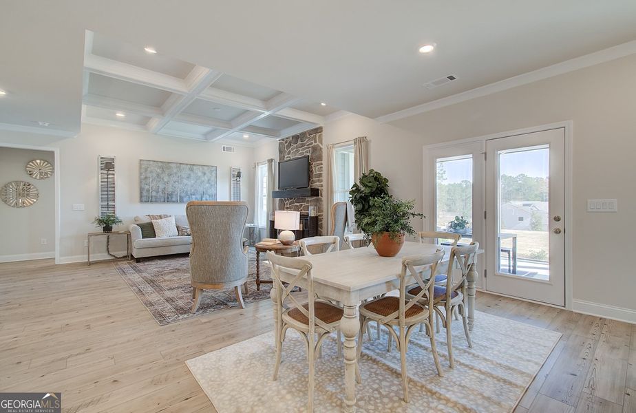Furnished interior view inside a new home in Summerlin, Winder (Image 14). Furnished interior view inside a new home in Summerlin, Winder (Image 14).