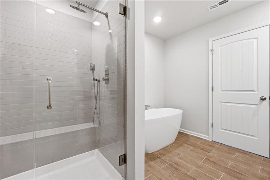 Furnished interior view inside a new home in Concord Oaks, Powder Springs (Image 10).