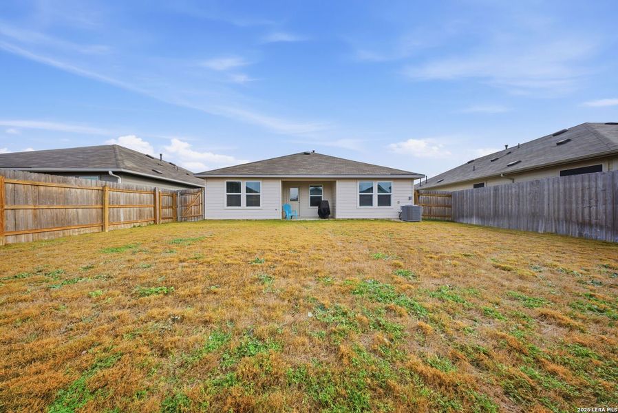 Exterior details and patio area of a home in Heather Glen, New Braunfels (Image 3). Exterior details and patio area of a home in Heather Glen, New Braunfels (Image 3).
