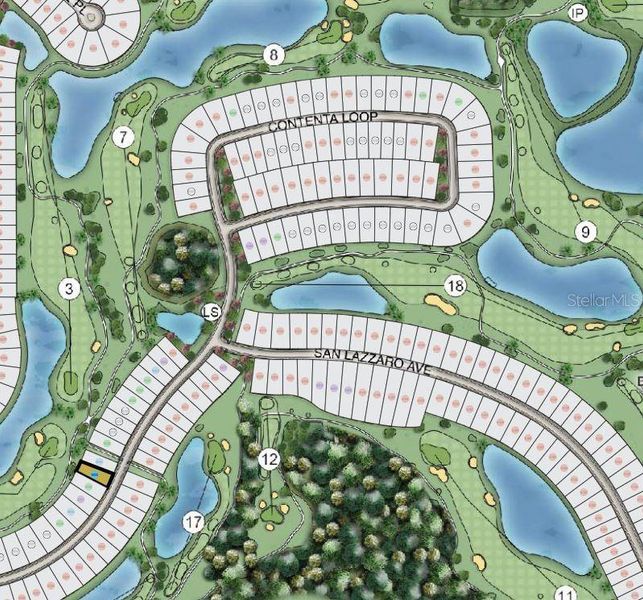 Esplanade at Azario Lakewood Ranch ~ Site Map