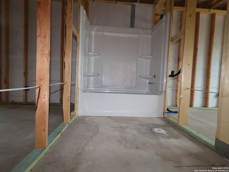 In-progress construction of a new home in Jordan's Ranch, San Antonio, TX (Image 30).