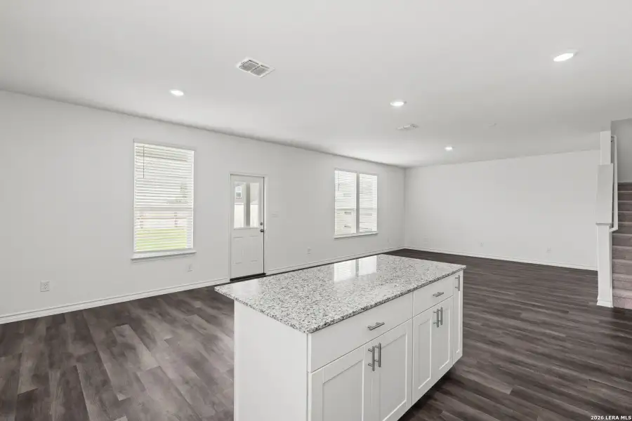 Furnished interior view inside a new home in Cinco Lakes, San Antonio (Image 7).