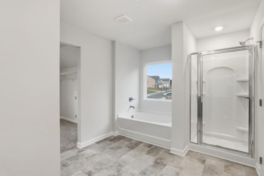 Representative unfurnished interior of a home built from the Clayton by Piedmont Residential in Hampton Ridge, Jefferson (Image 28).