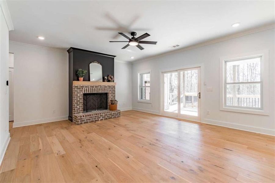 Spacious, unfurnished interior of a new home in , Gainesville (Image 28).