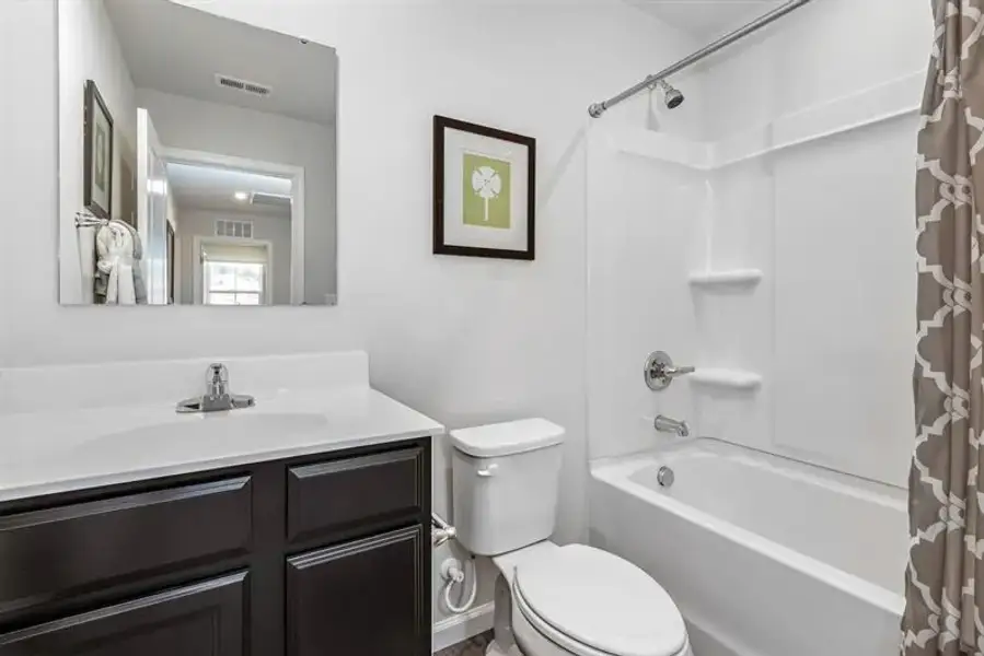 Furnished interior view inside a new home in Cameron Ridge 2-Story, Columbia (Image 26).