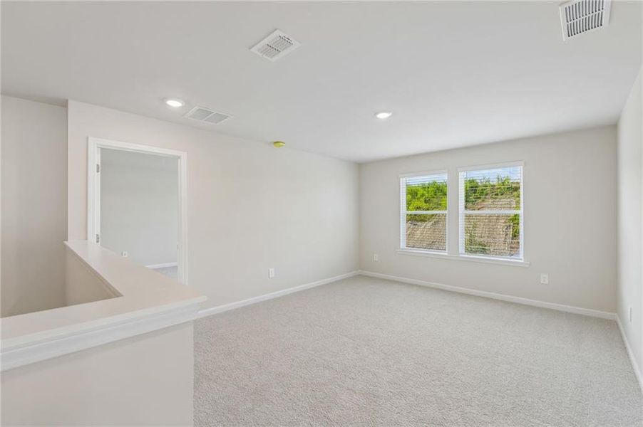Spacious, unfurnished interior of a new home in Preserve at Mountain Creek, Pendergrass (Image 41).
