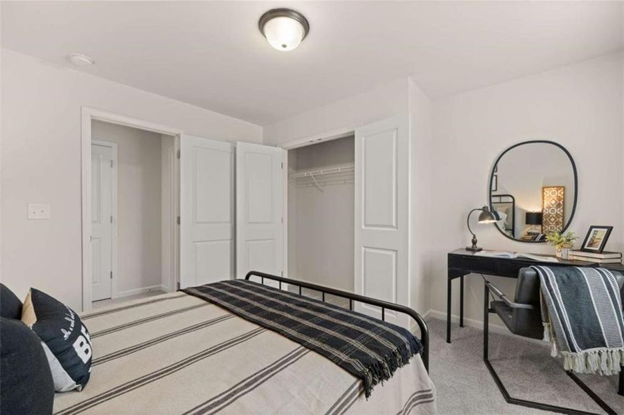 Furnished interior view inside a new home in Rivershire Place, Villa Rica (Image 33).