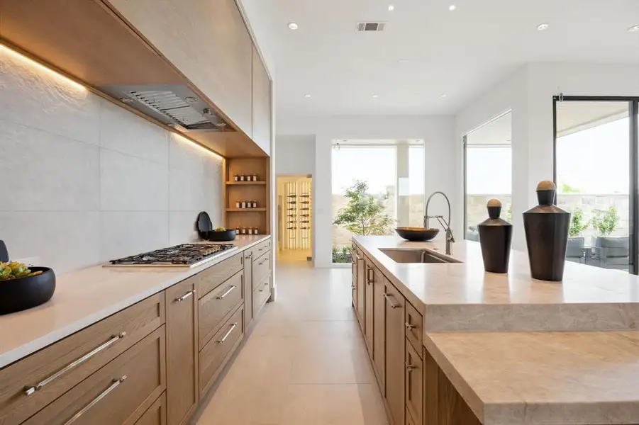 Furnished interior in a model home at Avadene at Las Colinas in Irving (Image 28).