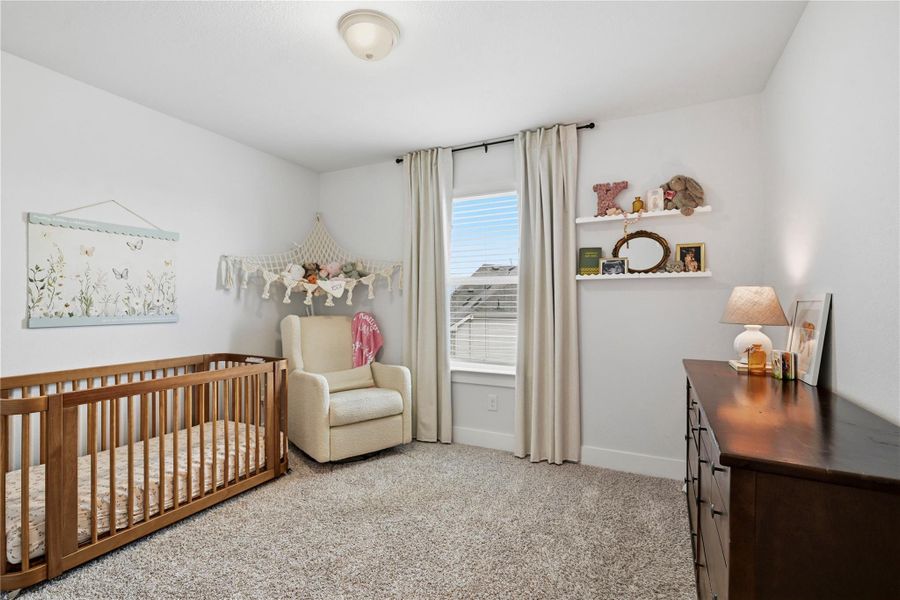 Furnished interior view inside a new home in Sunfield, Buda (Image 26).