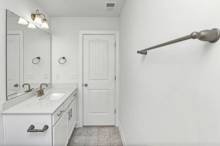 Furnished interior view inside a new home in Lake Carolina Townhomes, Columbia (Image 10).