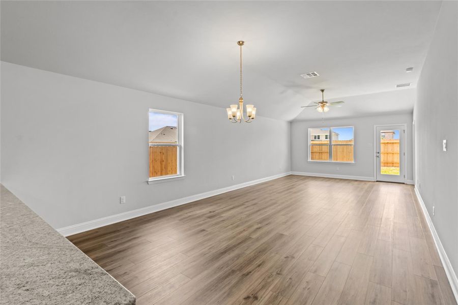 Spacious, unfurnished interior of a new home in River Ranch Trails, Dayton (Image 17). Spacious, unfurnished interior of a new home in River Ranch Trails, Dayton (Image 17).