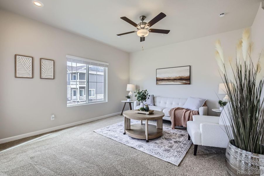 Furnished interior view inside a new home in Johnstown Village, Johnstown (Image 27).