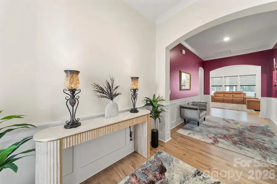 Front Foyer with 10 ft ceilings